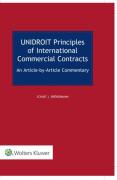 Cover of UNIDROIT Principles of International Commercial Contracts: An Article-by-Article Commentary