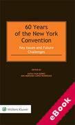 Cover of 60 Years of the New York Convention: Key Issues and Future Challenges (eBook)