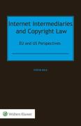 Cover of Internet Intermediaries and Copyright Law: EU and US Perspectives