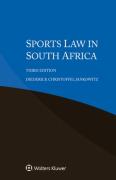 Cover of Sports Law in South Africa