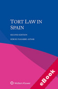 Cover of Tort Law in Spain (eBook)