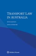 Cover of Transport Law in Australia