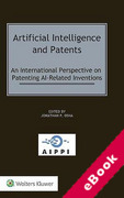 Cover of Artificial Intelligence and Patents: An International Perspective on Patenting AI-Related Inventions (eBook)