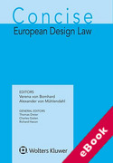 Cover of Concise European Design Law (eBook)