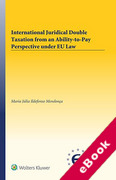 Cover of International Juridical Double Taxation from an Ability-to-Pay Perspective under EU Law (eBook)