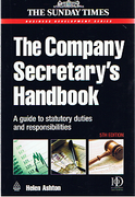 Cover of The Company Secretary's Handbook: A Guide to Stautory Duties and Responsibilities
