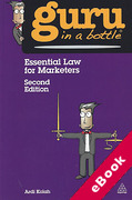 Cover of Guru in a Bottle: Essential Law for Marketers (eBook)