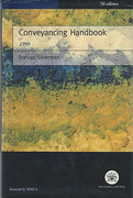 Cover of The Law Society's Conveyancing Handbook 1999