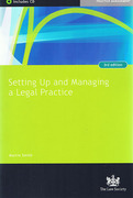 Cover of Setting Up and Managing a Legal Practice