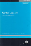 Cover of Mental Capacity: A Guide to the New Law