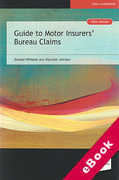 Cover of Guide to Motor Insurers' Bureau Claims (eBook)
