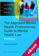 Cover of The Approved Mental Health Professional's Guide to Mental Health Law (eBook)