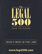 Cover of The Legal 500: Who's Who in the Law 2015