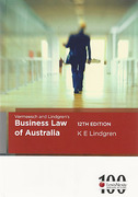 Cover of Business Law of Australia