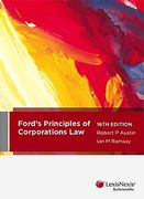 Cover of Ford, Austin & Ramsay's Principles of Corporations Law