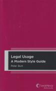 Cover of Legal Usage: A Modern Style Guide