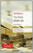 Cover of Whillans Tax Data 2024-25 Budget edition