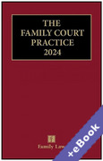 Cover of The Red Book: The Family Court Practice 2024 (Book &#38; eBook Pack)