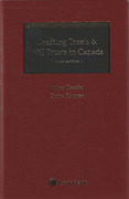 Cover of Drafting Trusts and Will Trusts in Canada