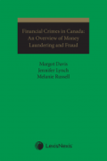 Cover of Financial Crimes in Canada: An Overview of Money Laundering and Fraud