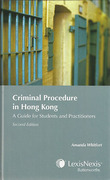 Cover of Criminal Procedure in Hong Kong: A Guide for Students & Practitioners