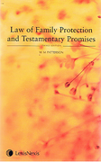 Cover of Law of Family Protection and Testamentary Promises 