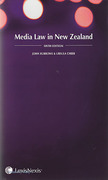 Cover of Media Law in New Zealand