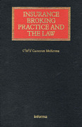 Cover of Insurance Broking Practice and the Law Looseleaf: Online + Complimentary Print