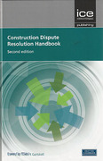 Cover of Construction Dispute Resolution Handbook