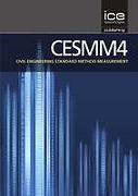 Cover of CESMM4 Civil Engineering Standard Method of Measurement
