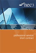 Cover of NEC3: Professional Services Short Contract (PSSC)