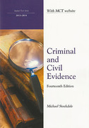 Cover of Northumbria LPC: Criminal and Civil Evidence 2013-2014
