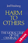 Cover of The Moral Limits of the Criminal Law: Volume 1. Harm to Others (eBook)