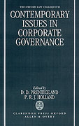 Cover of Contemporary Issues in Corporate Governance