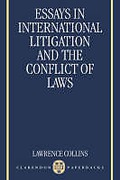 Cover of Essays in International Litigation and the Conflict of Laws