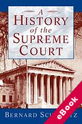 Cover of A History of the Supreme Court (eBook)