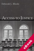 Cover of Access to Justice (eBook)