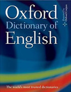 Cover of Oxford Dictionary of English
