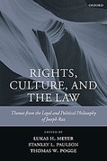 Cover of Rights, Culture and the Law: Themes from the Legal and Political Philosophy of Joseph Raz