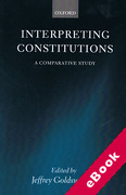 Cover of Interpreting Constitutions: A Comparative Study (eBook)