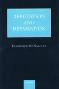 Cover of Reputation and Defamation