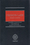 Cover of Prison Law 4th ed