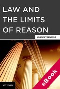 Cover of Law and the Limits of Reason (eBook)