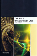 Cover of The Role of Science in Law