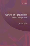 Cover of Working Time and Holidays: A Practical Legal Guide
