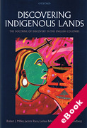 Cover of Discovering Indigenous Lands: The Doctrine of Discovery in the English Colonies (eBook)