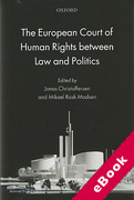 Cover of The European Court of Human Rights between Law and Politics (eBook)