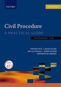 Cover of Civil Procedure: A Practical Guide