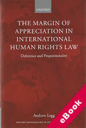 Cover of The Margin of Appreciation in International Human Rights Law: Deference and Proportionality (eBook)