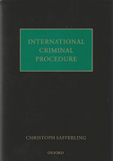 Cover of International Criminal Procedure